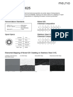 Meltio-Nickel-625 Material Datasheet PDF