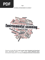 Internal Environment Scanning-Unit - 2