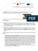 1.6. Registro Contable de Los Derechos de Cobro PDF