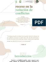 Proceso en La Resolución de Conflictos