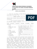 Berita Acara Pelaksanaan Perintah Penahanan (BA-10)