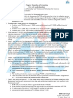 Chapter - Dissolution of Partnership PDF