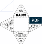 Pudełko - Piramidka Dla Babci I dziadka-WCB