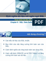 ChÆ°Æ¡ng 7 NgÃ N Ngá SQL Cho Viá C Ä Á NH Nghä©a Dá Liá U PDF