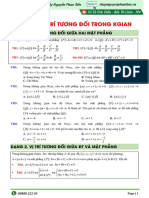 Bài 4.3 Xét Vị Trí Tương Đối của Đường Thẳng, Mặt Phẳng PDF