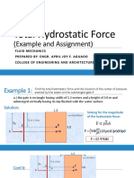 Total Hydrostatic Force 2