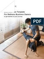 Wellness Business Plan Template-2018