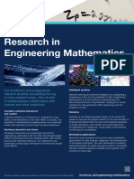 Research in Engineering Mathematics