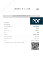 Reçu de Paiement Covid-19 PDF