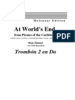 18-B Piratas Del Caribe - en El Fin Del Mundo Trombón 2 PDF