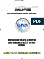 OHADA Comptable PDF