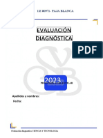 Evaluación Diagnóstica 3°