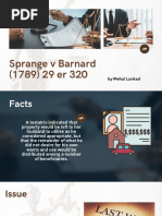 Sprange V Barnard (1789) 29 Er 320 PDF