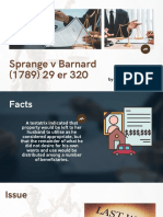 Sprange V Barnard (1789) 29 Er 320 PDF