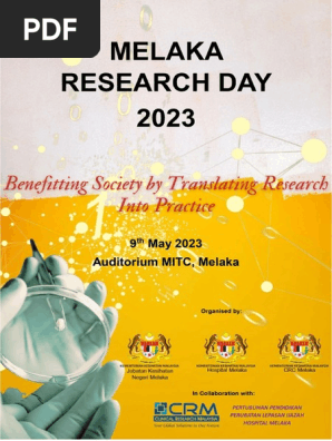 Melaka Research Day 2023 Booklet
