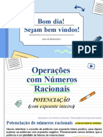 Operacoes Racionais POTÊNCIAS 05