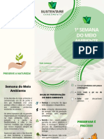 Folder Semana Do Meio Ambiente PDF