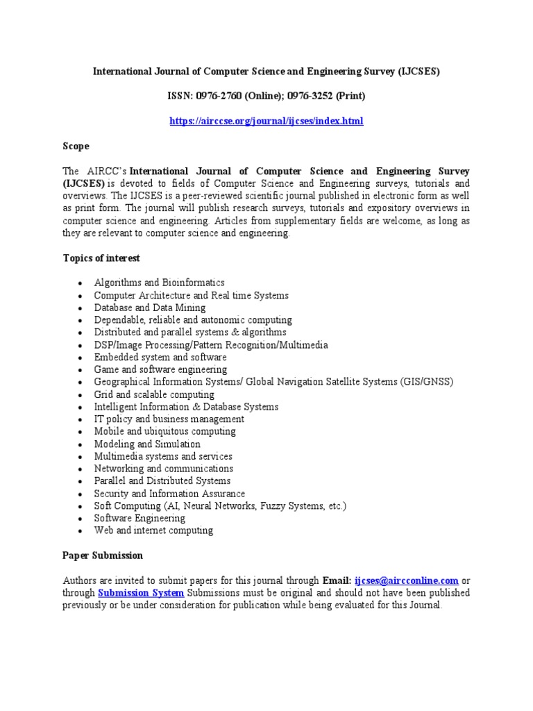 international-journal-of-computer-science-and-engineering-survey