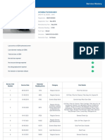 Hyundai Tucson service history