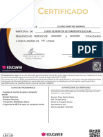Certificado CÍCERO PDF