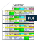 Jadwal Pelajaran TP 2022-2023