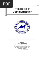 16 Principles of Communication