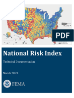 Fema - National Risk Index - Technical Documentation PDF