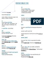 PREPOSITIONS OF TIME - v2 PDF
