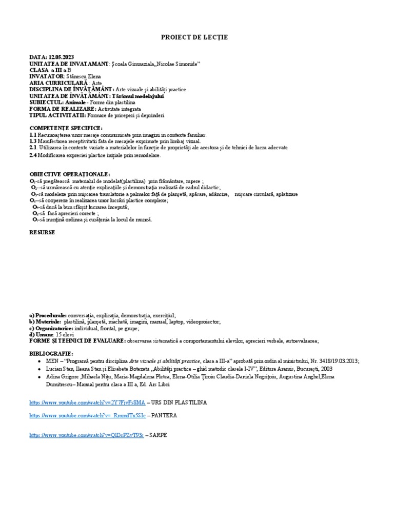 Avap Proiect Modelaj | PDF