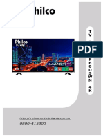 Philco PTV49F68DSWN 4K LED PDF