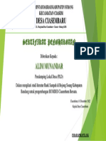 Sertifikat Penghargaan PLD 1 PDF