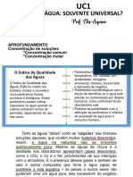 UC1 - APROFUNDAMENTO - Concentração Comum e Conc Molar PDF