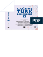Cagdas Turk Lehceleri I PDF