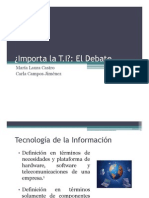 Microsoft Power Point - PresentacionInvestigacionDebateTI