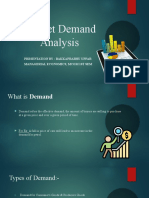 Market Demand Analysis Presentation by Bakkaprabhu Uppar