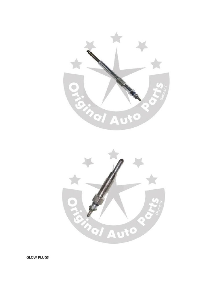 Glow Plugs PDF PDF