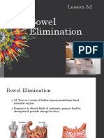 Lesson 5d - Bowel Elimination