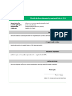 Modelo Checklist Desenvolvimento