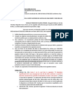 Escrito de Divorcio Christian Garay - Subsanacion Divorcio