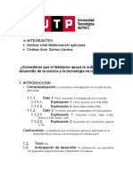 Semana 06 Tema 01 Tarea Presentación Del Esquema de Producción para La PC1