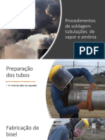 Procedimentos de soldagem tubulações