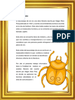 Trabajo EL ESCARABAJO DE ORO PDF