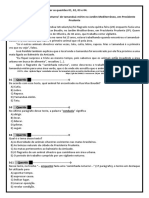 Simulado 1ºano - 3 PDF