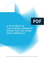 A Synthesis of Mking Markets Work For The Poor Synthesis PDF