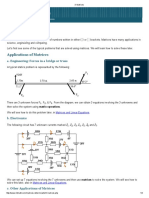 Applications of Matrices PDF