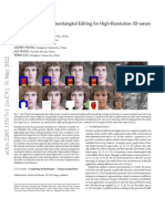 IDE-3D: Interactive Disentangled Editing for High-Resolution 3D Portraits
