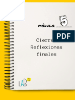 Cierre y Reflexiones Finales PDF