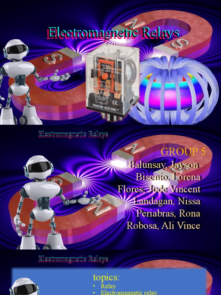 Relays GROUP 5 REPORT FINALLL PDF