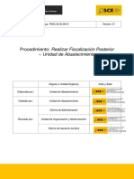 Anexo - Realizar Fiscalización Posterior - Unidad de Abastecimiento PDF