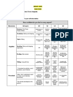 Self-Evaluation Unidad 3 PDF
